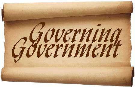 Governing Government through Constitution, transparency, with market and popular disciplines.